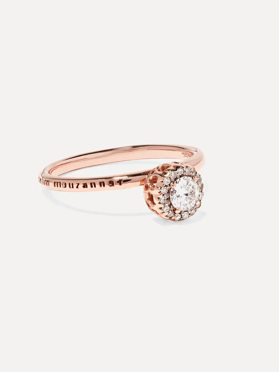 Selim Mouzannar - Beirut 18-karat Rose Gold Diamond Ring - 52 Cover