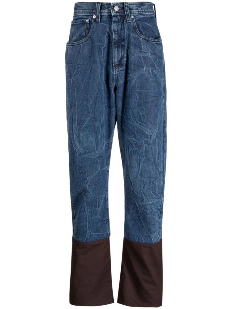 Namacheko high-rise straight-leg jeans - Blue Cover