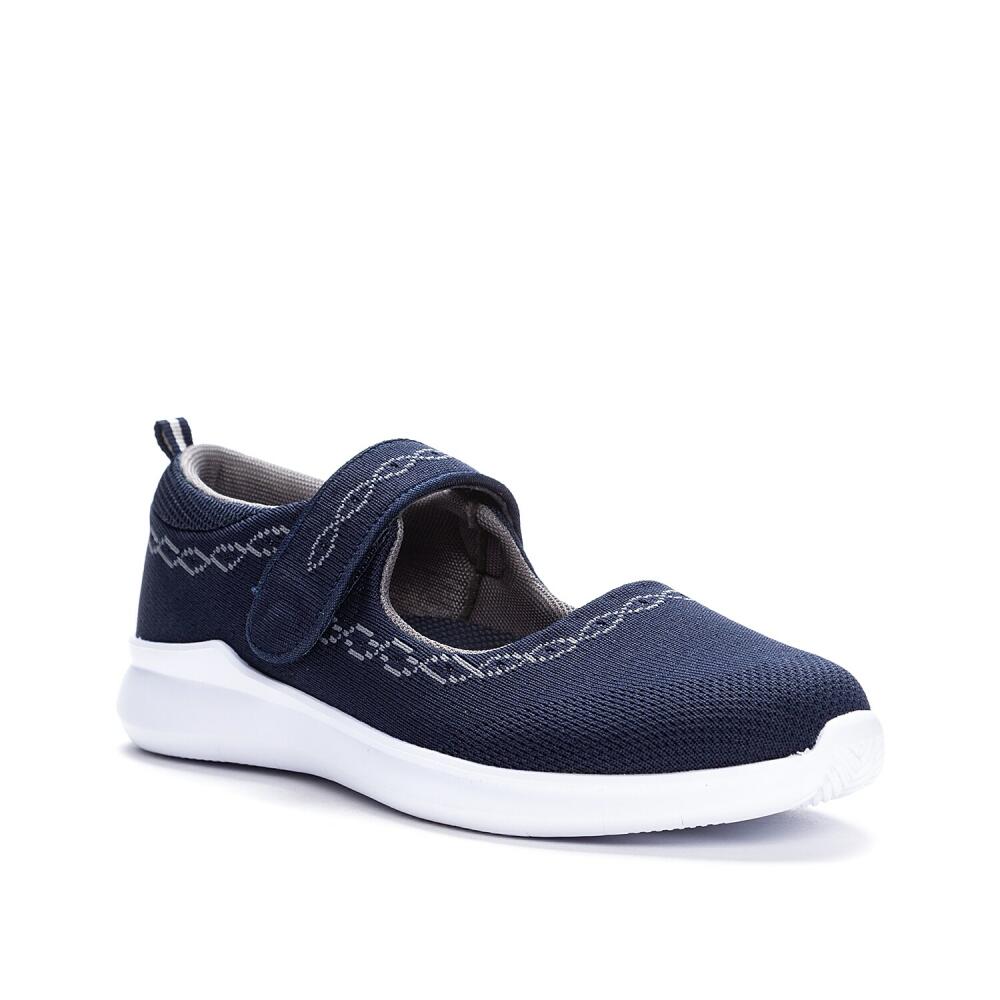 Propet Travelbound Mary Jane Flat | Women's | Navy Cover