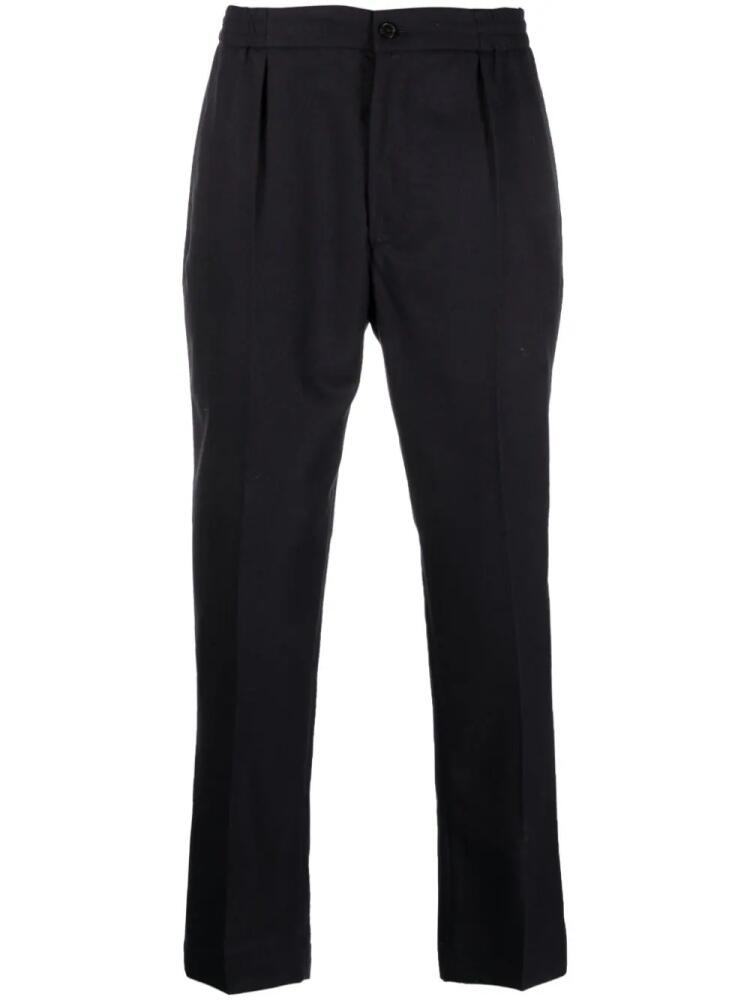 FURSAC tapered-leg tailored trousers - Blue Cover