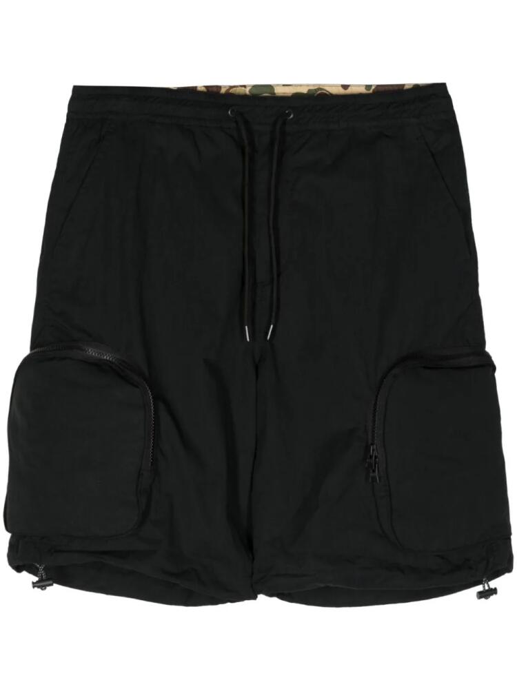 Alpha Industries drawstring cotton-blend shorts - Black Cover