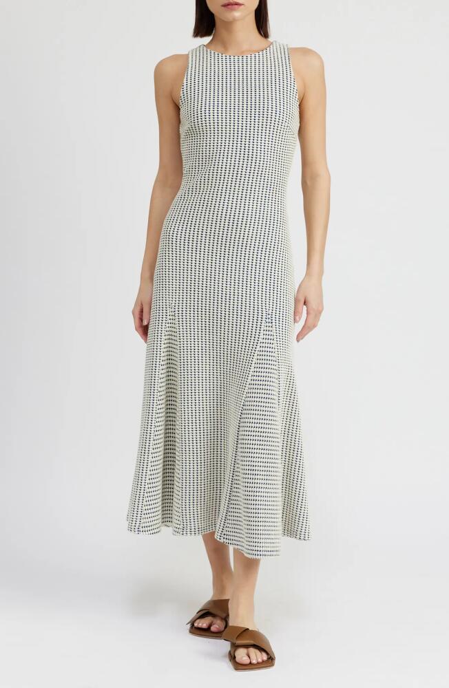 En Saison Verona Sleeveless Midi Dress in Natural Navy Cover