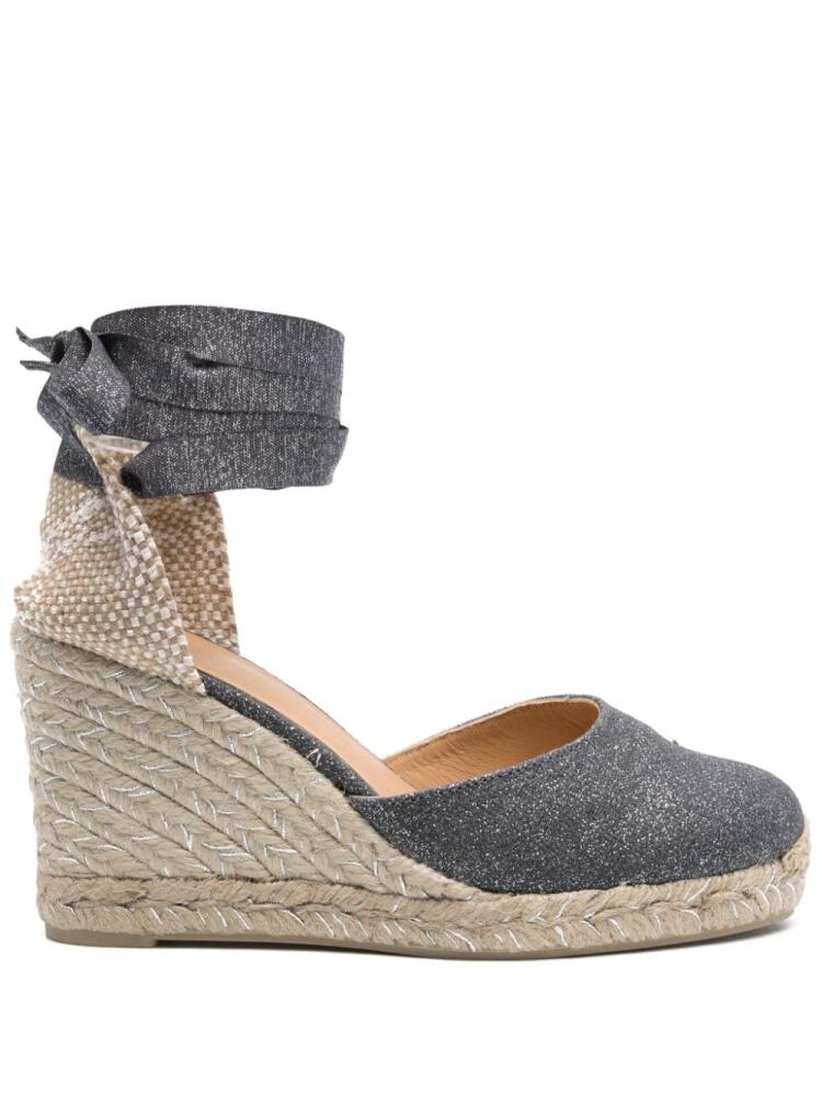 Castañer Carina 90mm espadrilles - Grey Cover