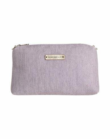 Pedro Miralles Woman Handbag Light purple Textile fibers Cover