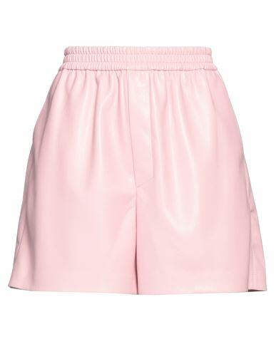 Nanushka Woman Shorts & Bermuda Shorts Pink Polyurethane Cover