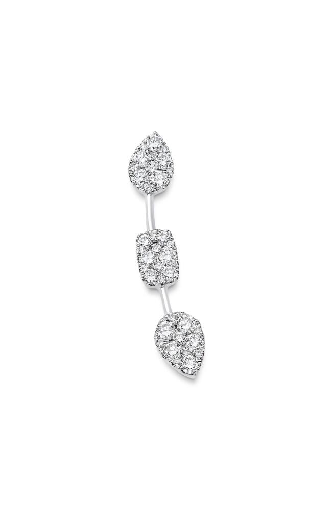 Sara Weinstock Diamond Single Left Ear Crawler in White Gold Cover