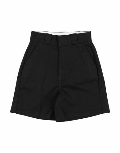 Dickies Woman Shorts & Bermuda Shorts Black Polyester, Cotton Cover