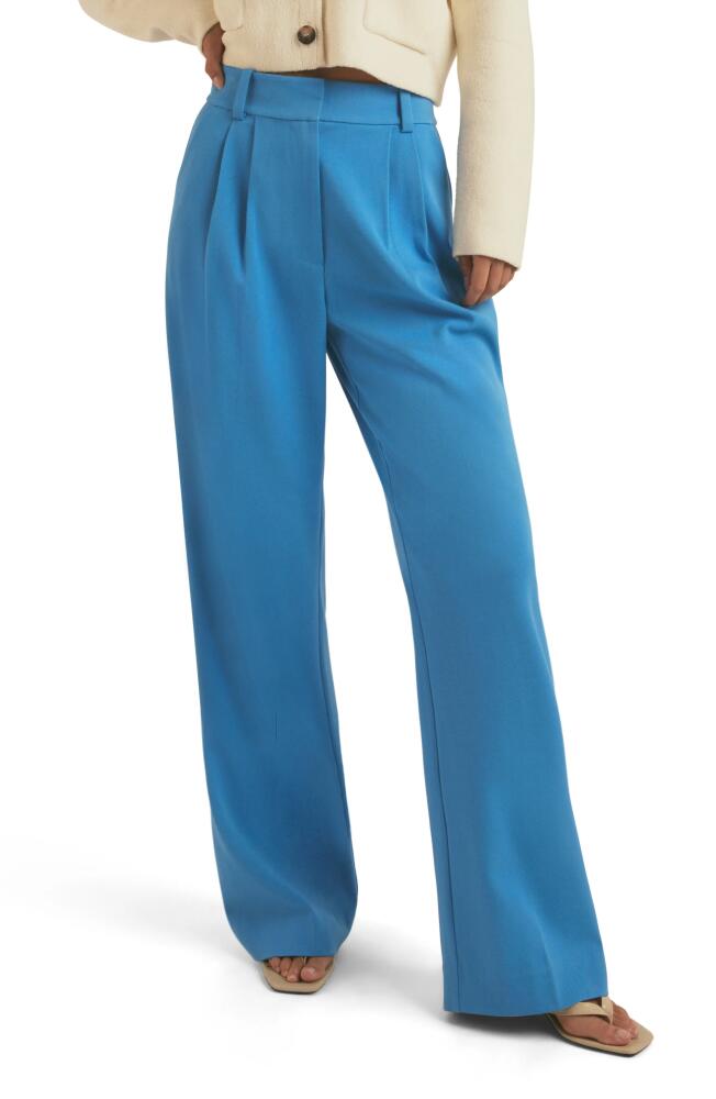 Favorite Daughter The Favorite Pant Pleated Pants in French Blue Cover