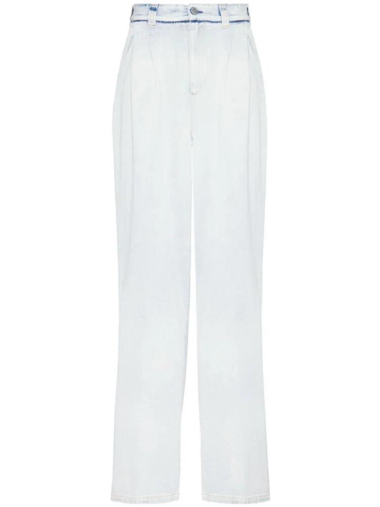 Maison Margiela Memory wide-leg jeans - Blue Cover