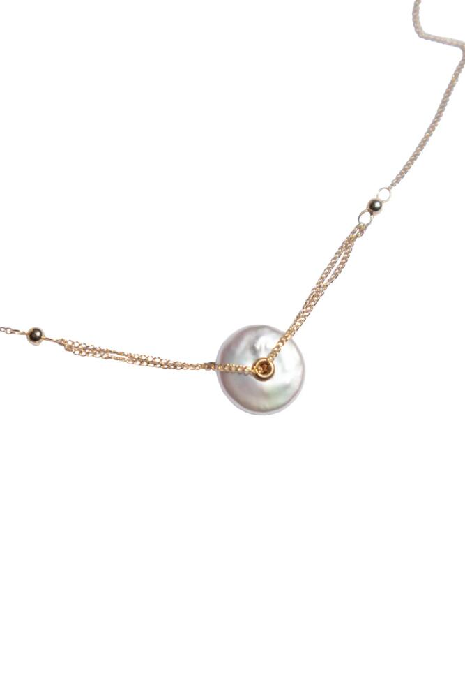 seree Mabel pendant pearl necklace in White Cover