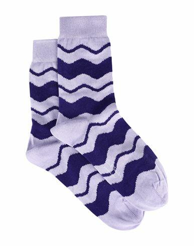 Paul Smith Woman Socks & Hosiery Lilac Cotton, Polyamide, Elastane Cover