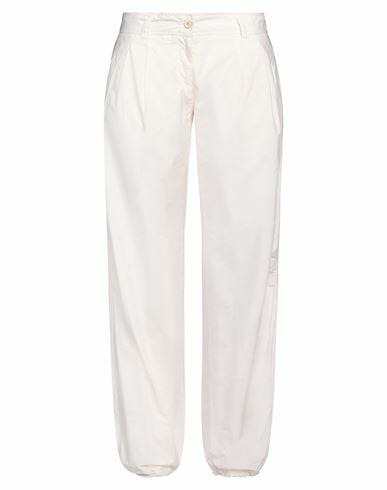 Ermanno Scervino Woman Pants White Polyester Cover