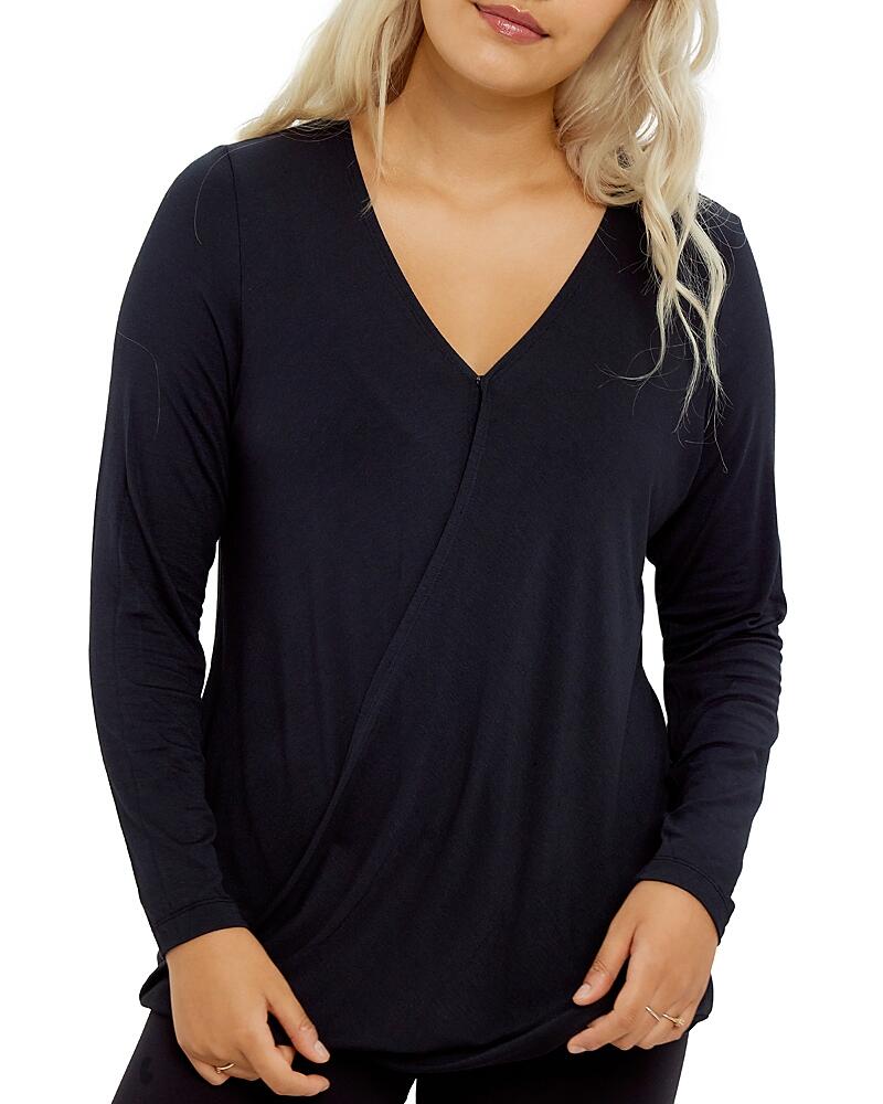 Ingrid & Isabel EveryWear Long Sleeve Wrap Tee Cover