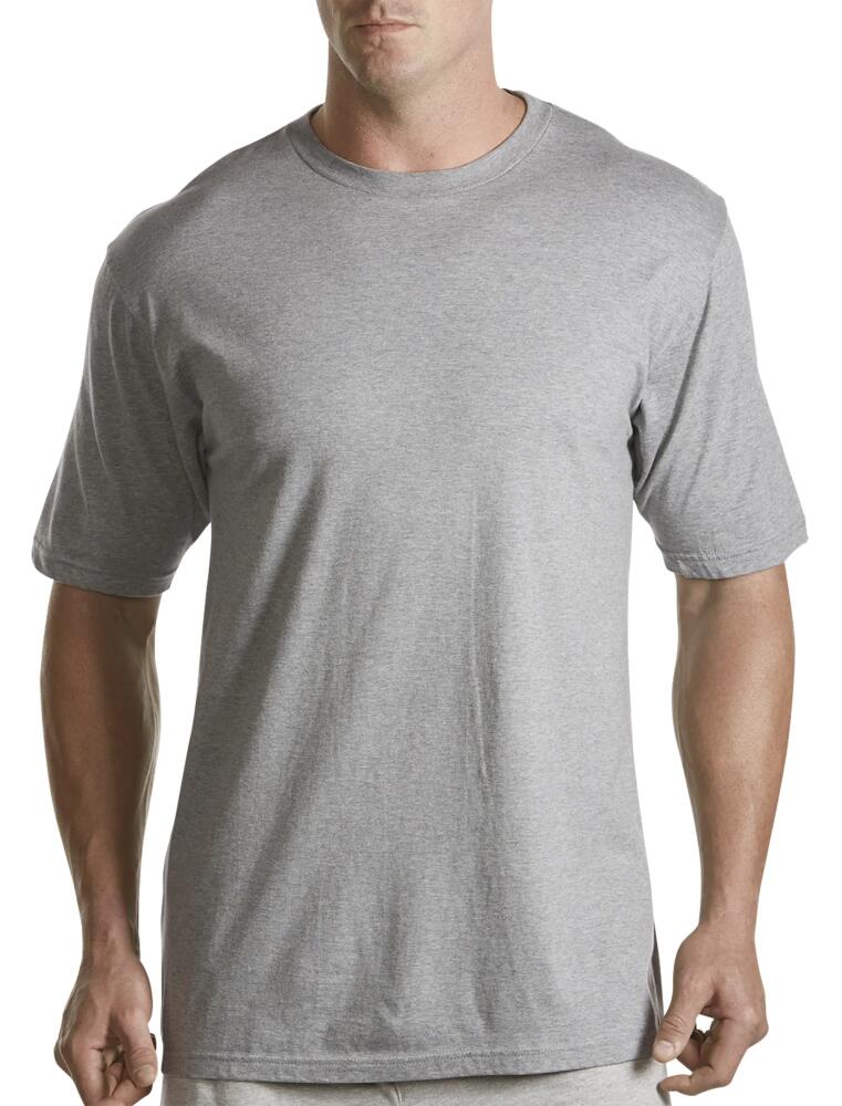 Harbor Bay by DXL 3-Pack Color Crewneck T-Shirts in Grey Cover