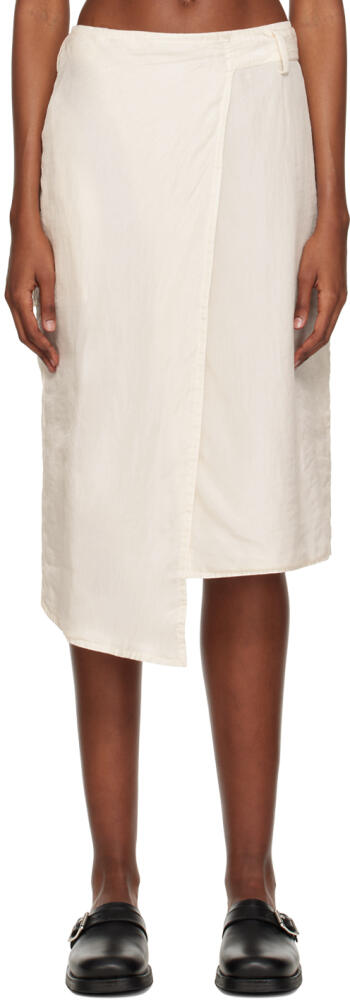 OUR LEGACY Off-White Work Midi Skirt Cover