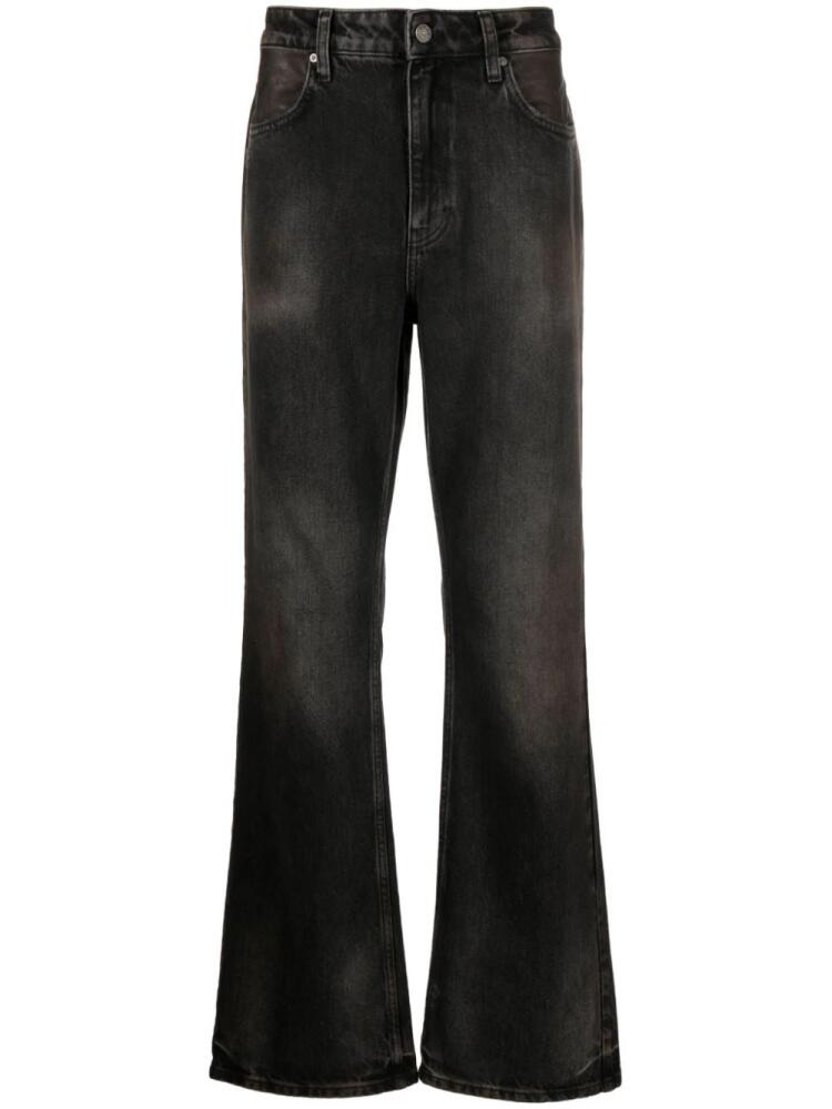 GUESS USA mid-rise flared jeans - Black Cover