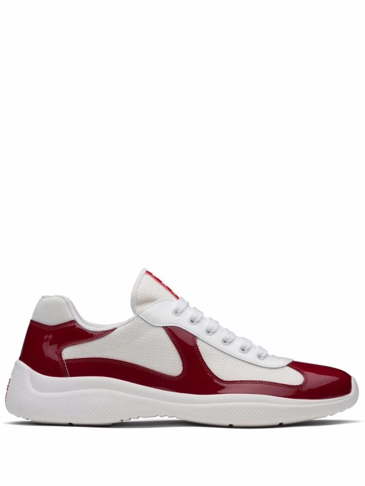 Prada America's Cup low-top sneakers - White Cover