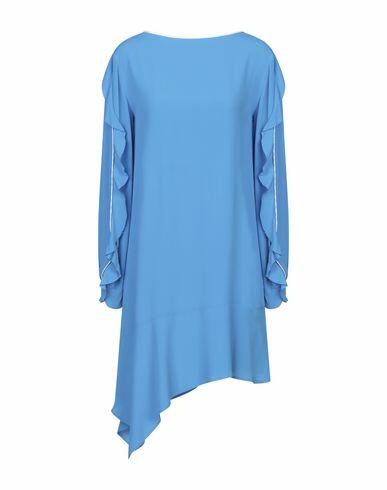 8pm Woman Mini dress Turquoise Acetate, Silk, Polyester Cover