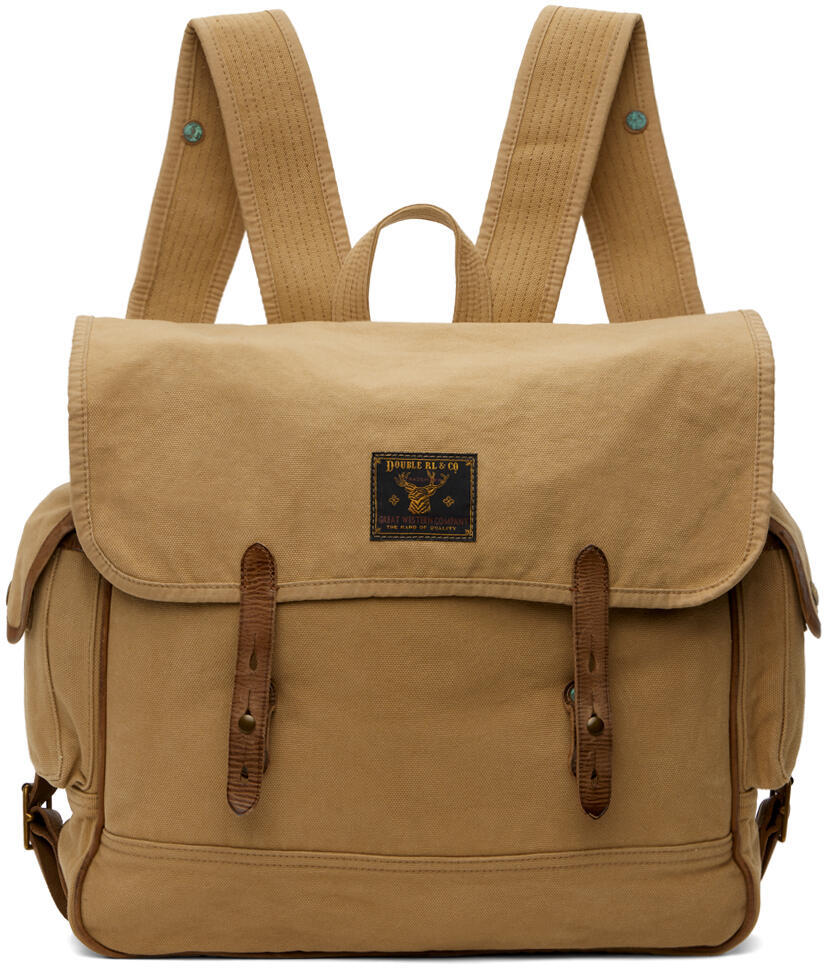 RRL Khaki Falcon Backpack Cover