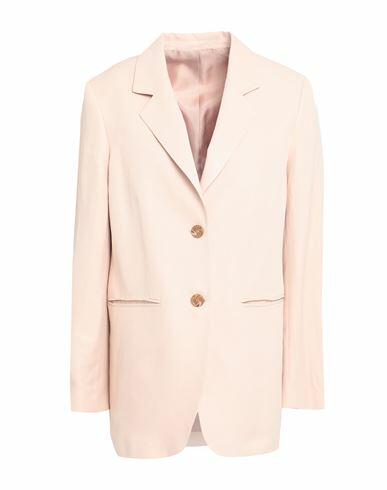 Arket Woman Blazer Blush Viscose, Linen Cover