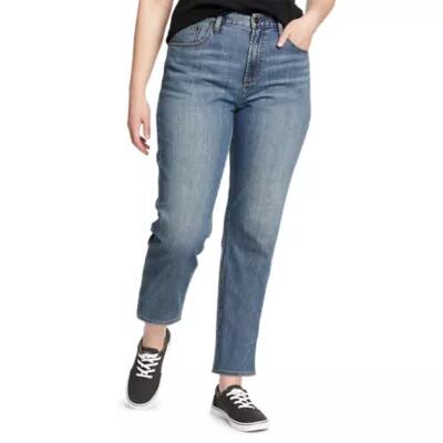 Eddie Bauer Women's Boyfriend High-Rise Ankle Jeans Cover