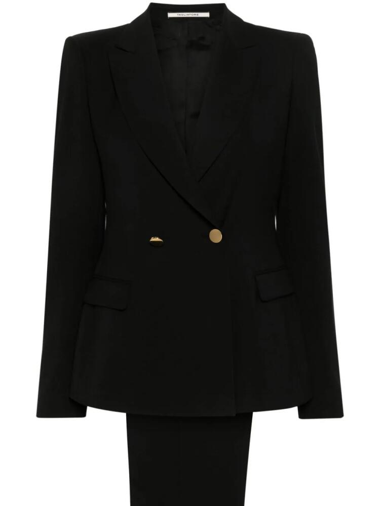 Tagliatore T-Albar double-breasted suit - Black Cover