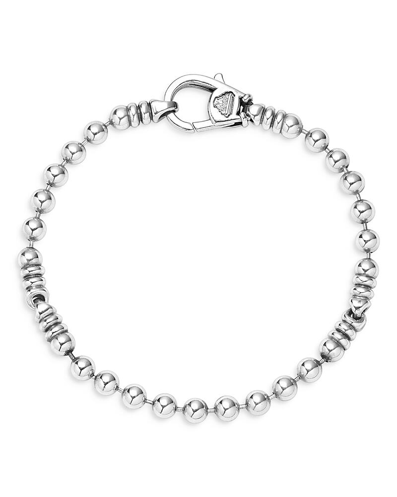 Lagos Men's Sterling Silver Anthem Ball Chain Bracelet - Exclusive Cover