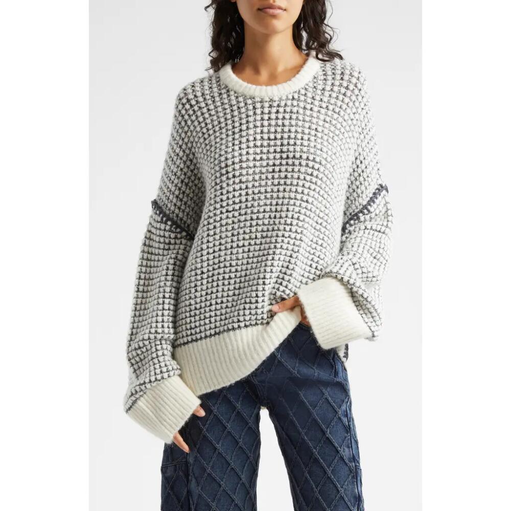 rag & bone Katie Oversize Sweater in Ivorymult Cover