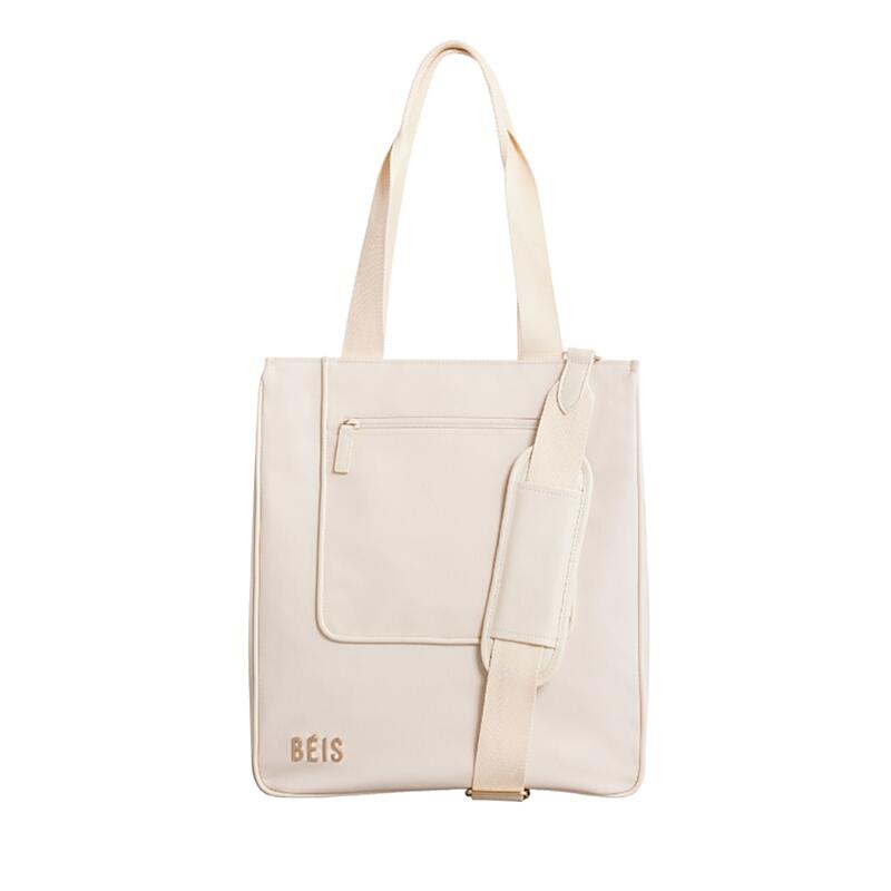 BEIS The North To South Tote in Beige Cover