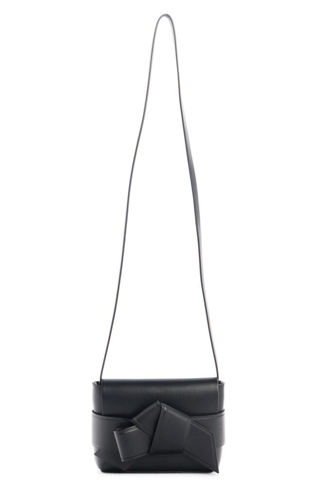 Acne Studios Musubi Bow Detail Crossbody Bag in Black Cover