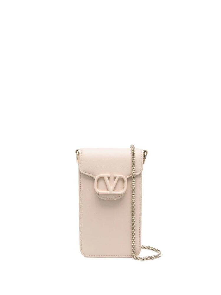 Valentino Garavani VLogo crossbody mini bag - Pink Cover