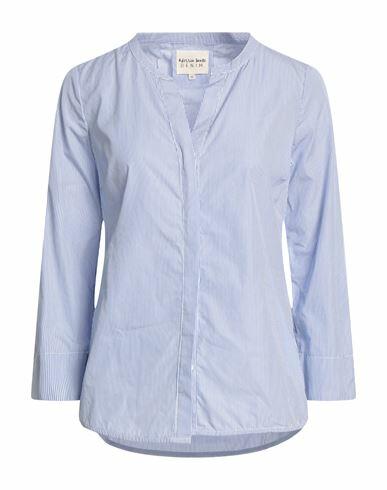 Alessia Santi Woman Shirt Blue Cotton Cover