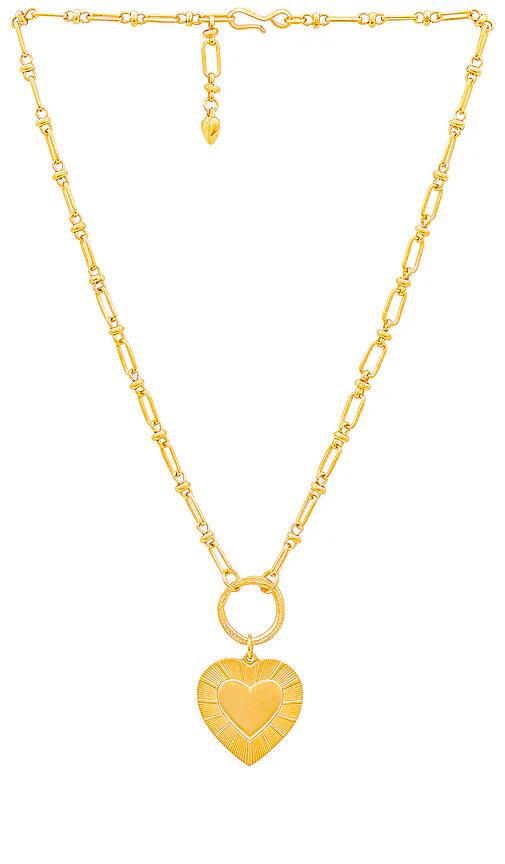 Brinker + Eliza The Best Is Yet To Come Necklace in Metallic Gold Cover