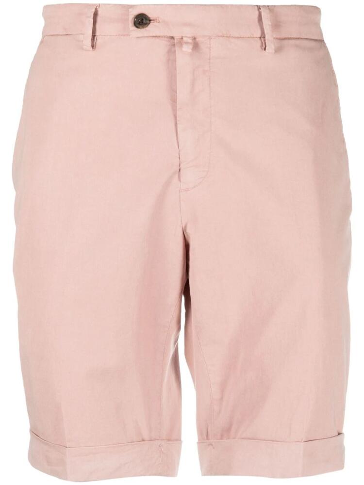 Corneliani cotton-lyocell bermuda shorts - Neutrals Cover