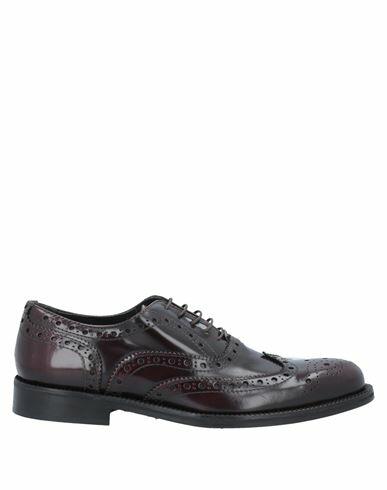 Daniele Alessandrini Man Lace-up shoes Burgundy Soft Leather Cover