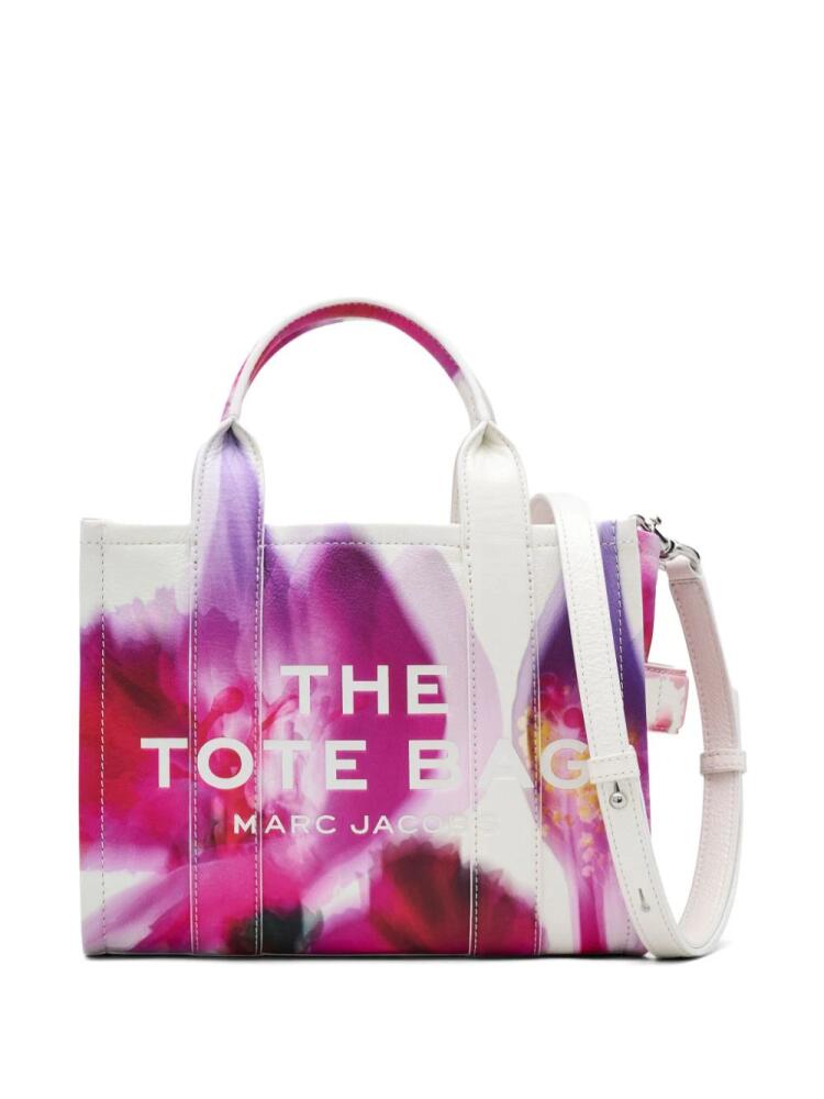 Marc Jacobs The Future Floral Leather Small Tote bag - White Cover