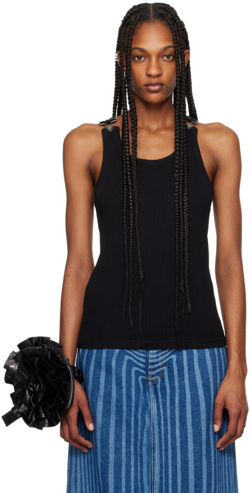 Jean Paul Gaultier Black 'The Straps' Tank Top Cover