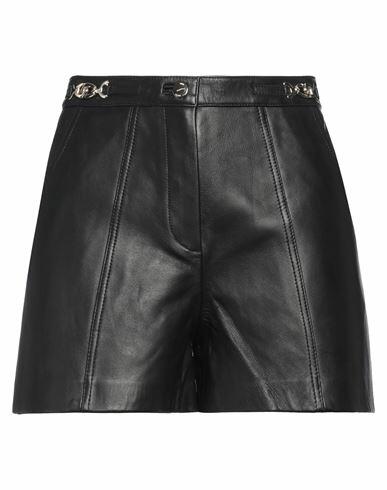 Maje Woman Shorts & Bermuda Shorts Black Shearling Cover