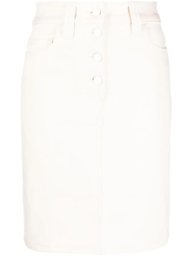 Sunnei button-up short skirt - Neutrals Cover