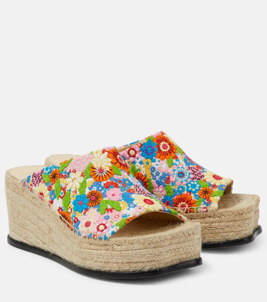 Loewe Paula's Ibiza Petal 80 espadrille wedges Cover