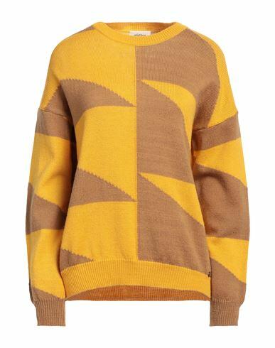 Ottod'ame Woman Sweater Camel Wool Cover