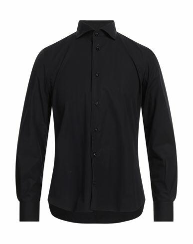 Avignon Man Shirt Black Size 15 ½ Cotton Cover