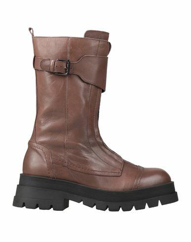 Bruno Premi Woman Boot Brown Bovine leather Cover