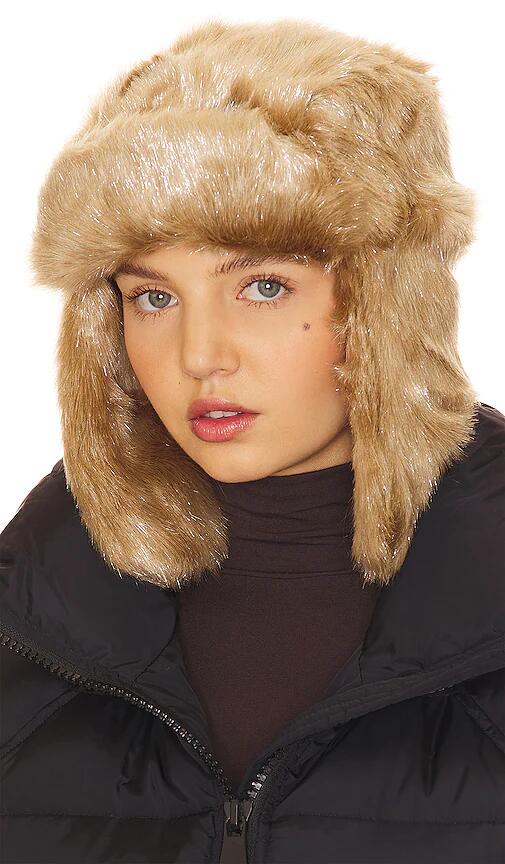 Apparis Snowball Hat in Metallic Bronze Cover