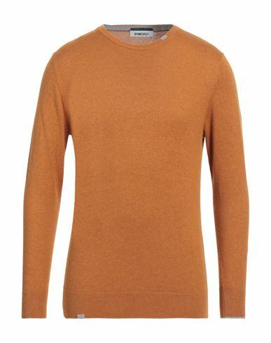 Shockly Man Sweater Ocher Cotton, Cashmere Cover