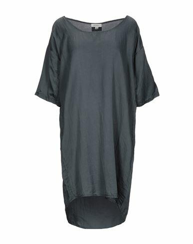 Crossley Woman Mini dress Lead Cotton, Silk Cover