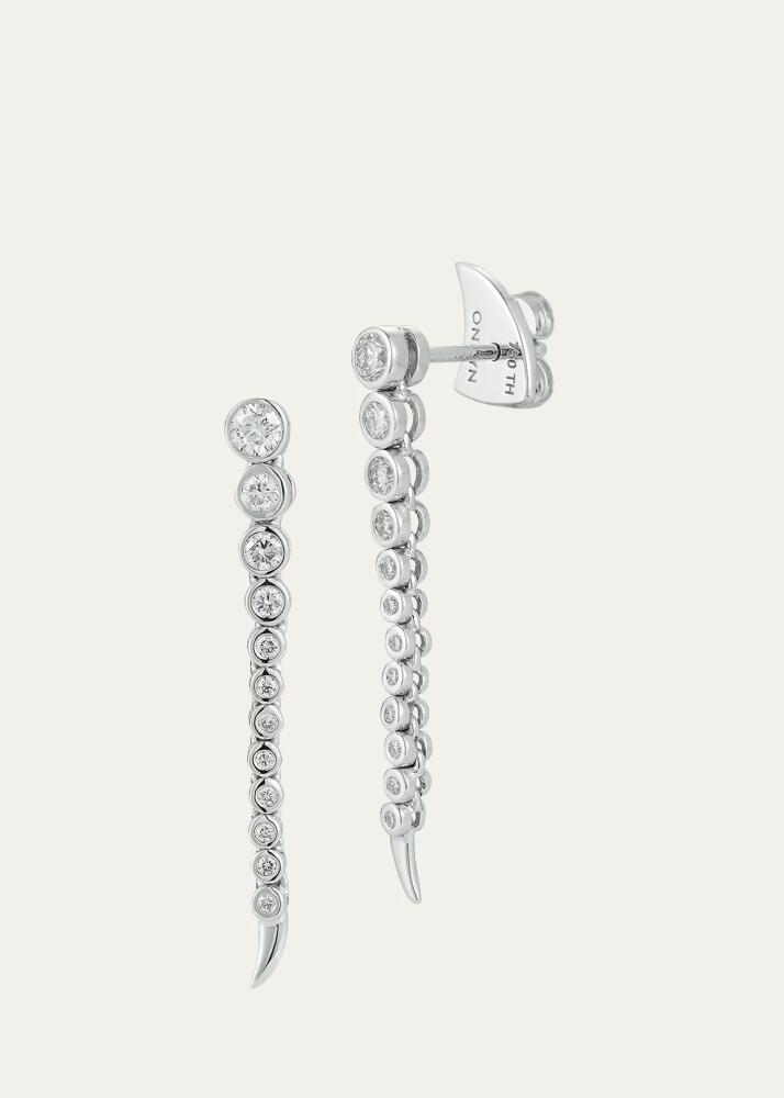 ONDYN Short Continuum Earrings with Diamonds Cover