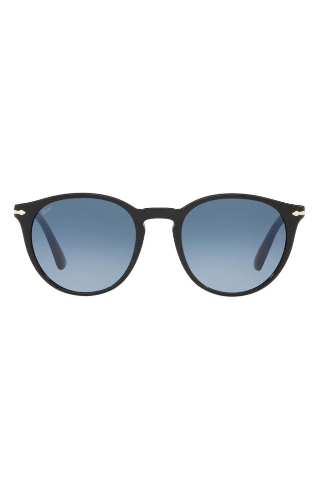 Persol Phantos 52mm Gradient Round Sunglasses in Black Cover