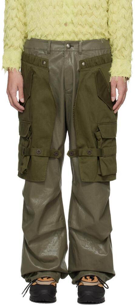 Andersson Bell Khaki Raptor Cargo Pants Cover