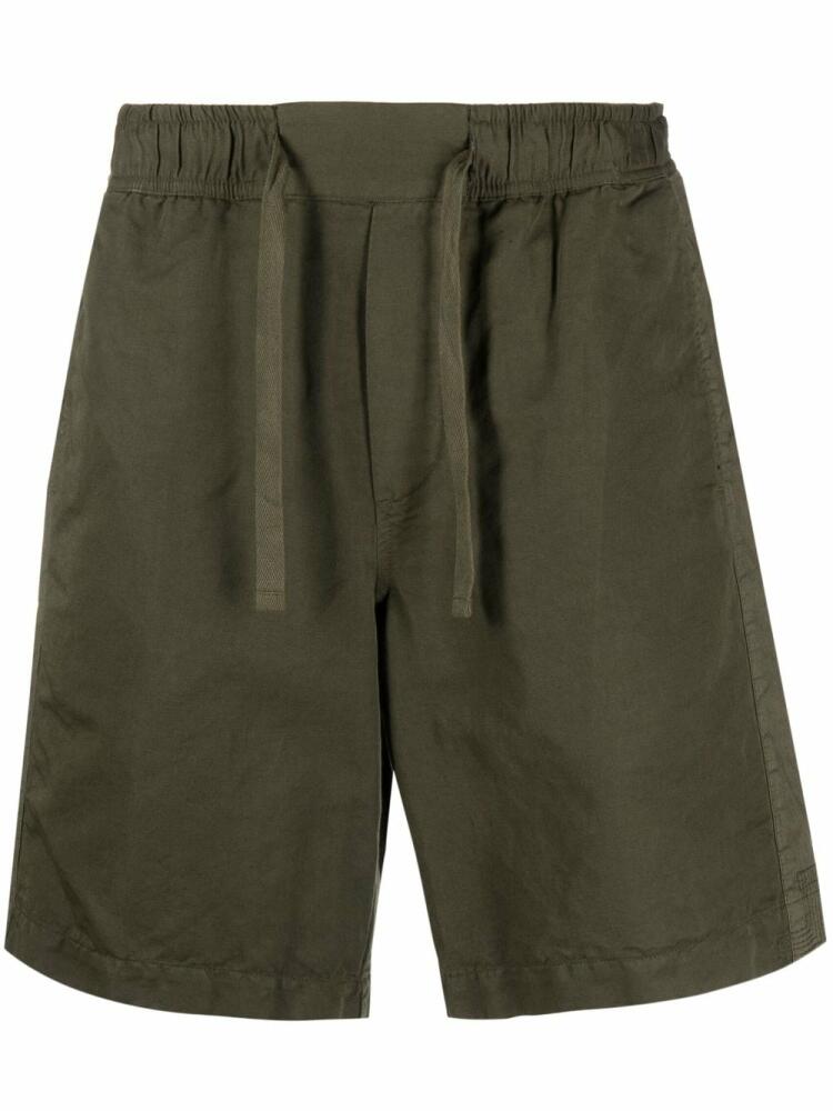 Orlebar Brown plain above-knee deck shorts - Green Cover